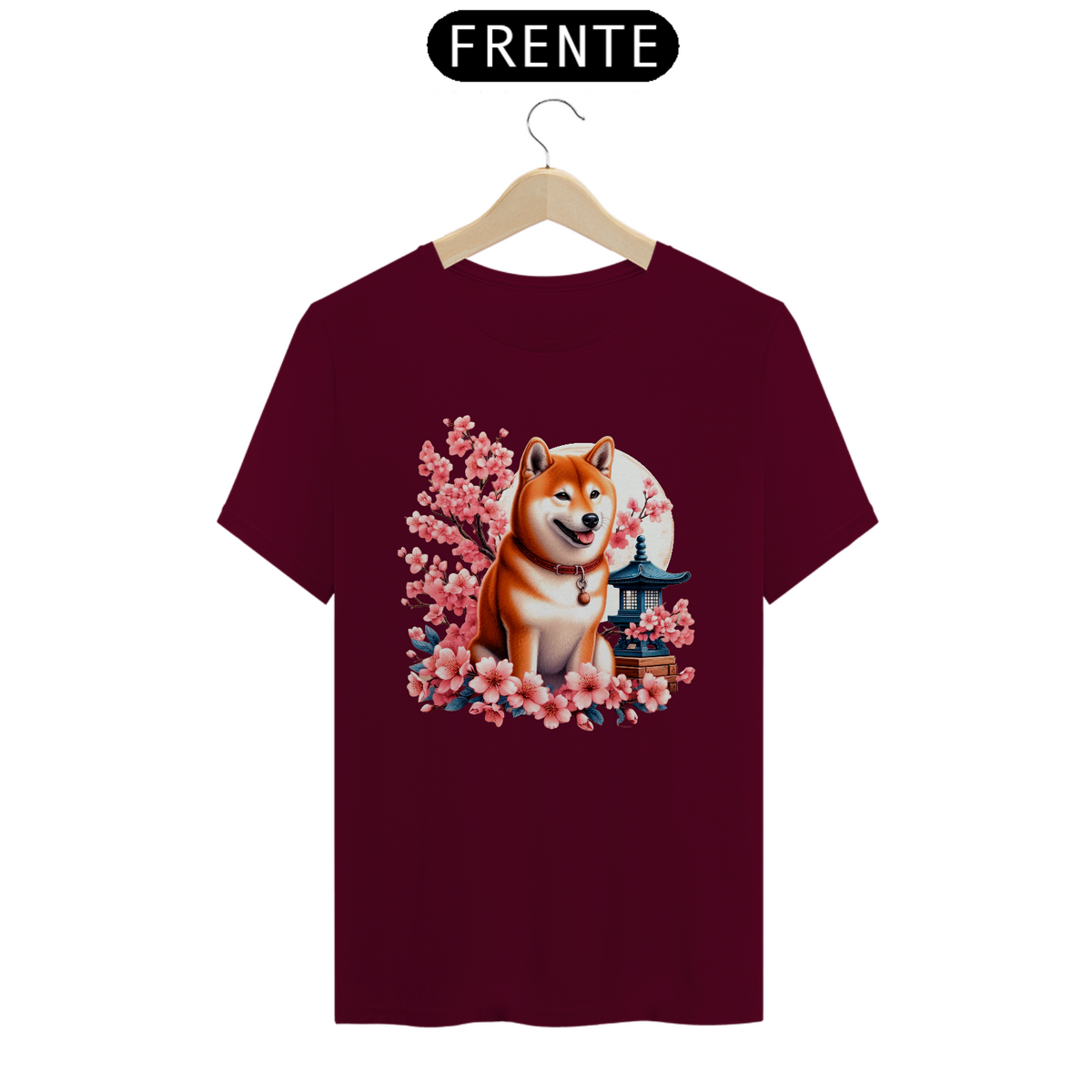 Nome do produto: Camiseta SHIBA LUAR