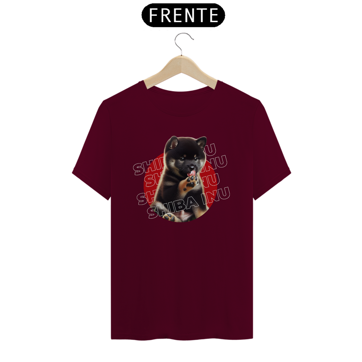 Nome do produto: Camiseta SHIBA PATINHA