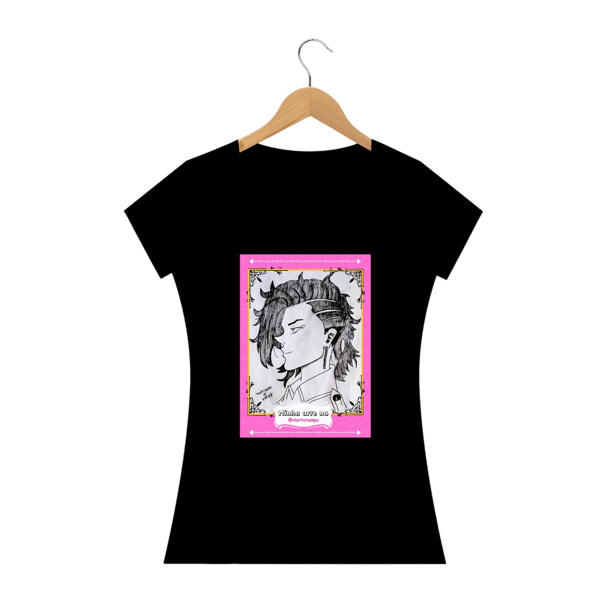 Nome do produto: VL ART ESTAMPA + ARTISTAS - Leidiane Rodrigues - MG -  camiseta baby quality