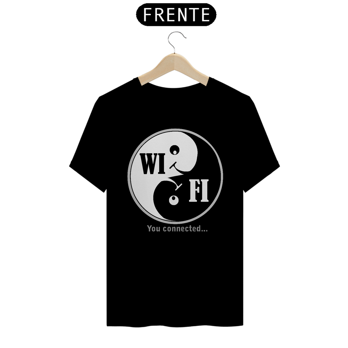 Nome do produto: Camiseta WIFI Você conectado
