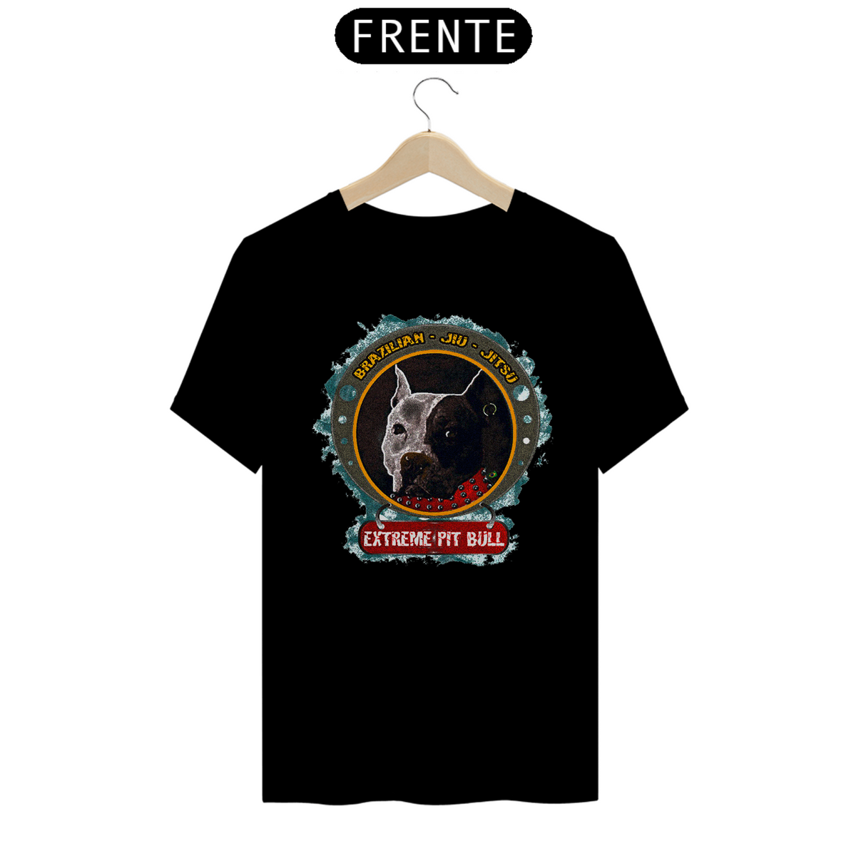 Nome do produto: Camiseta extreme Pit Bull jiu jitsu