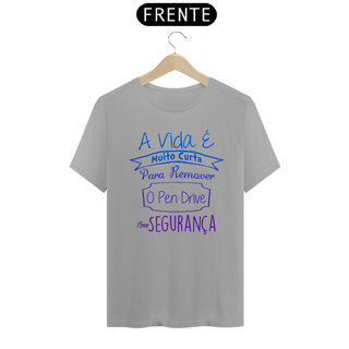 Nome do produtoCamiseta - A vida é Curta