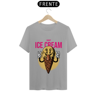 Nome do produtoCamiseta Classic - I Want Ice Cream