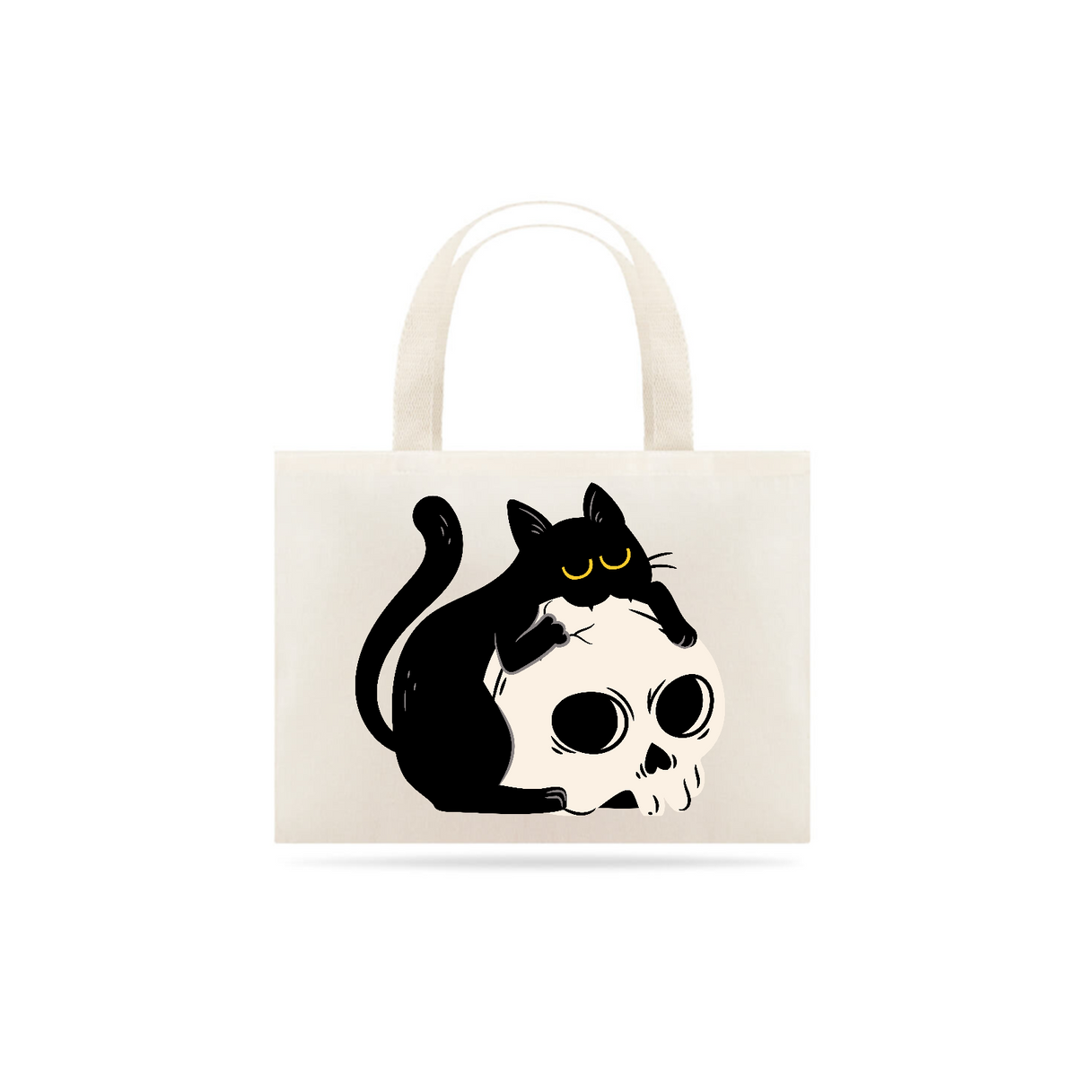 Nome do produto: Eco Bag - Cat Skull