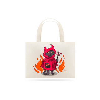 Eco Bag - Devil cat