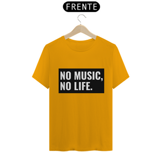 Nome do produtoCamiseta Classic - No Music, No Life