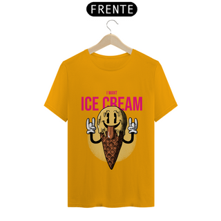 Nome do produtoCamiseta Classic - I Want Ice Cream