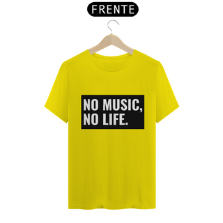 Nome do produtoCamiseta Classic - No Music, No Life