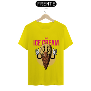 Nome do produtoCamiseta Classic - I Want Ice Cream