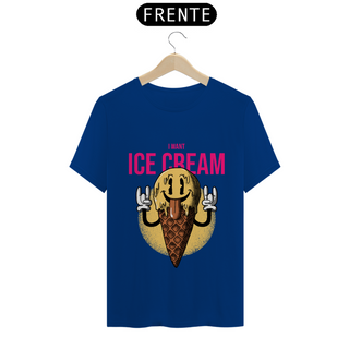 Nome do produtoCamiseta Classic - I Want Ice Cream