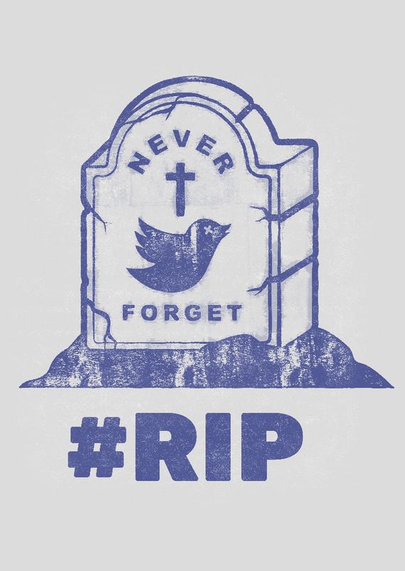 Poster - Rip Twitter 