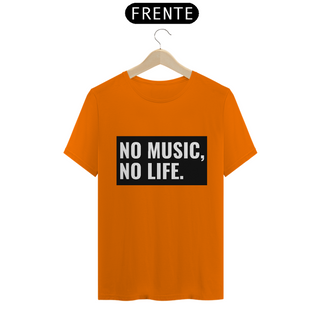 Nome do produtoCamiseta Classic - No Music, No Life