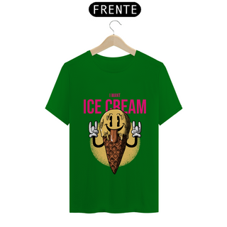 Nome do produtoCamiseta Classic - I Want Ice Cream