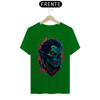 Nome do produtoCamiseta Classic - Zumbi Halloween Splash