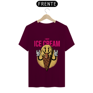 Nome do produtoCamiseta Classic - I Want Ice Cream