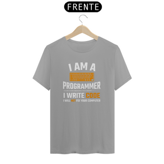 Nome do produtoCAMISETA I AM A PROGRAMER