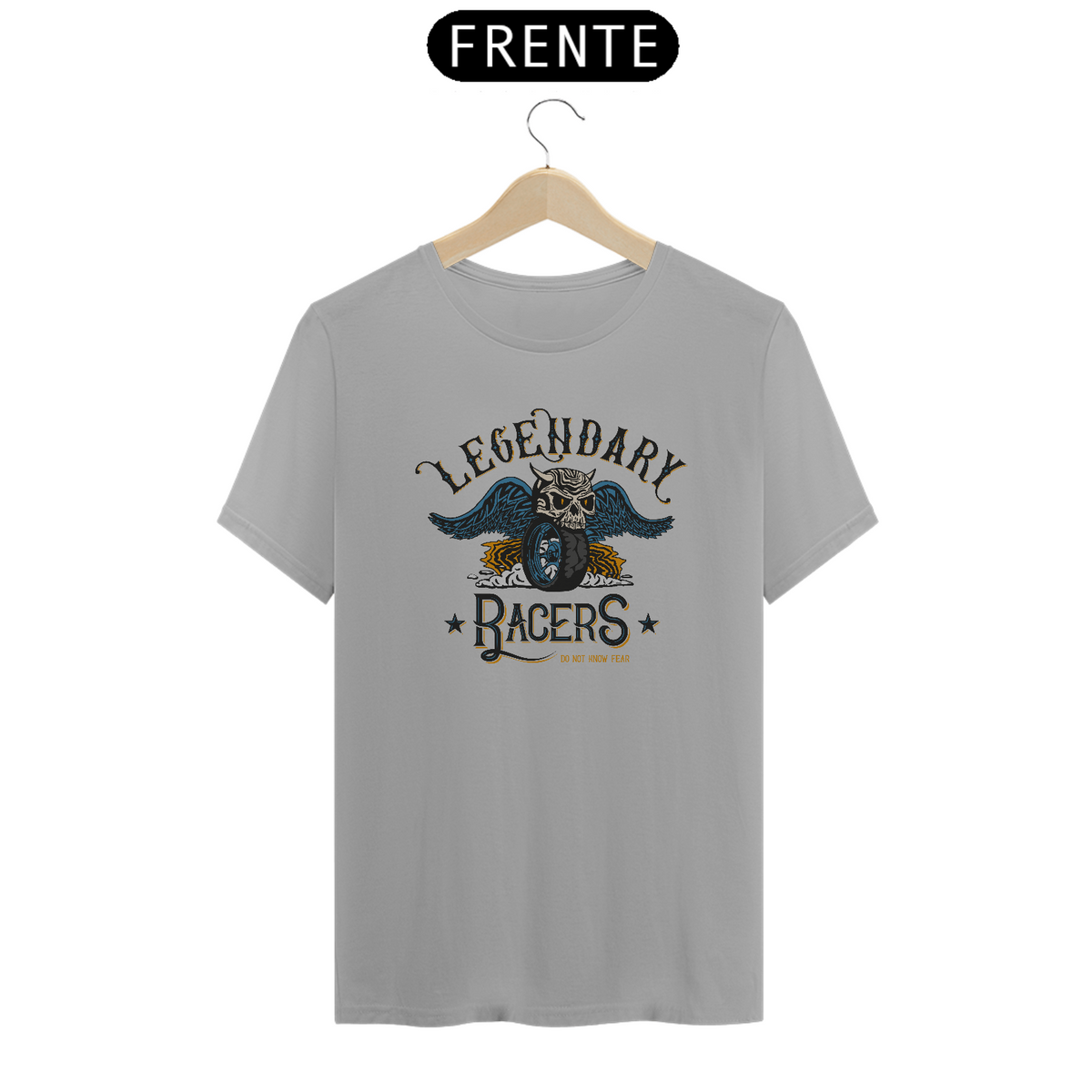 Nome do produto: CAMISETA  ESTAMPADA LEGENDARY RACERS ll