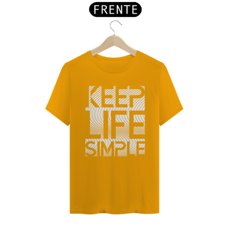 Nome do produtoCAMISETA KEEP LIFE SIMPLE