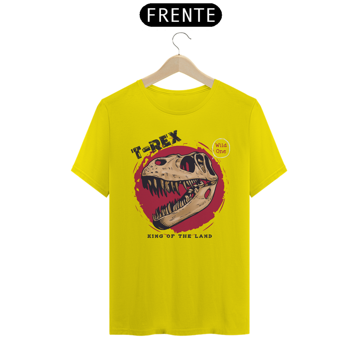 Nome do produto: CAMISRETA ESTAMPADA T-REX