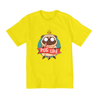 Nome do produtoCAMISETA INFANTIL PUG LIFE