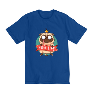 Nome do produtoCAMISETA INFANTIL PUG LIFE