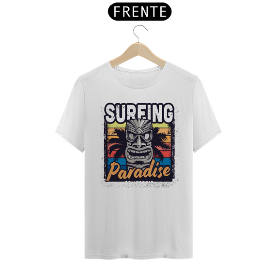 CAMISETA ESTAMPADA SURFING PARADISE