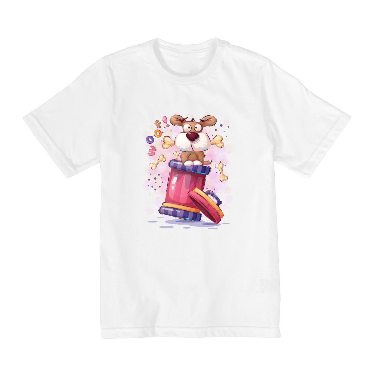 Nome do produto: CAMISETA INFANTIL DOG FRIEND