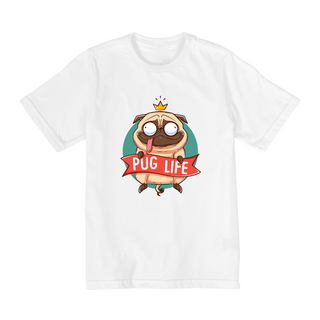 Nome do produtoCAMISETA INFANTIL PUG LIFE