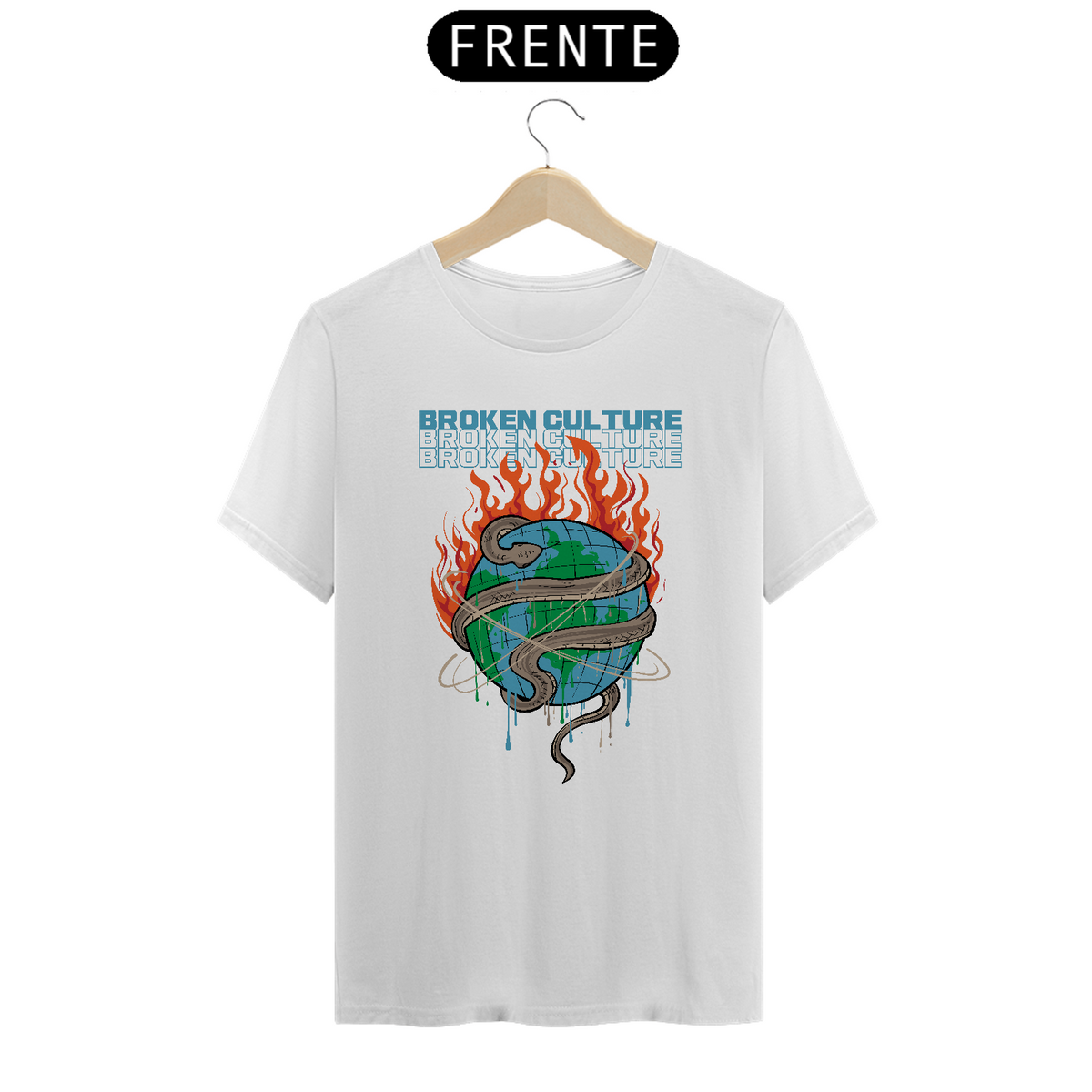 Nome do produto: CAMISETA BROKEN CULTURE