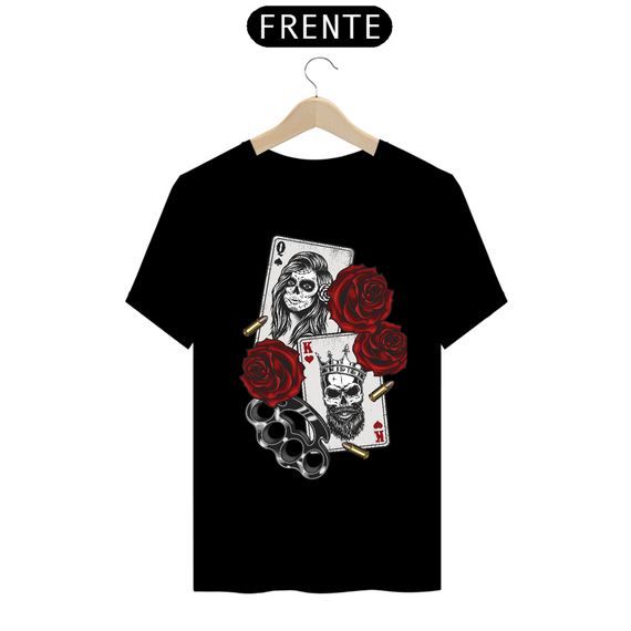 CAMISETA PRIME QUEEN & KING SKULL