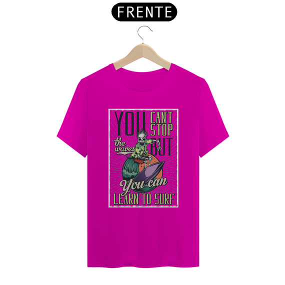 CAMISETA LEARN TO SURF