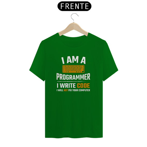 CAMISETA I AM A PROGRAMER