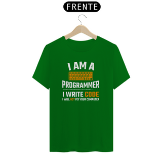 CAMISETA I AM A PROGRAMER