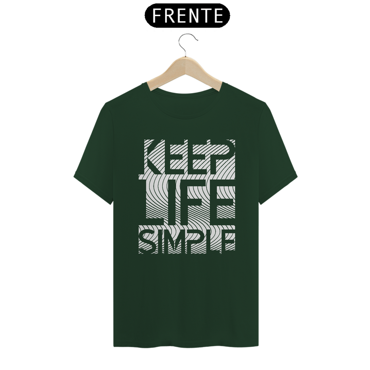 Nome do produto: CAMISETA KEEP LIFE SIMPLE