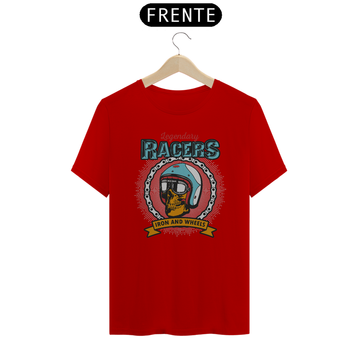 Nome do produto: CAMISETA ESTAMPADA LEGENDARY RACERS