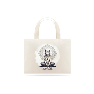 ECOBAG GATO NAMASTE - 23019MDP