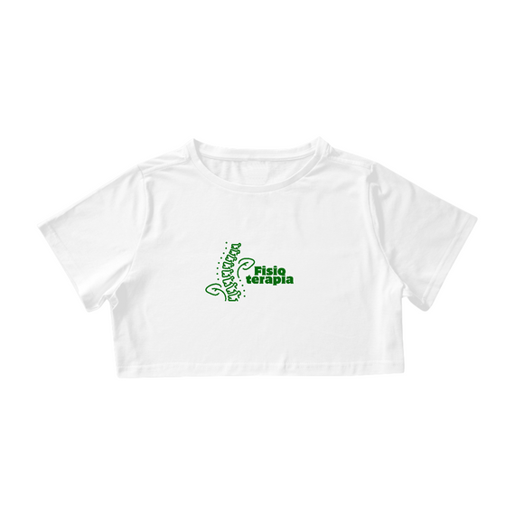 Camisa Cropped | Logo fisioterapia