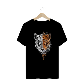 T-Shirt Plus Size estilo Animal Print