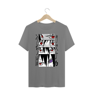Nome do produtoT-shirt plus size Uchiha Sasuke (preta)