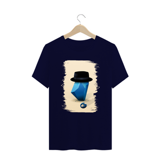 Nome do produtoT-shirt plus size cristal azul Breaking Bad