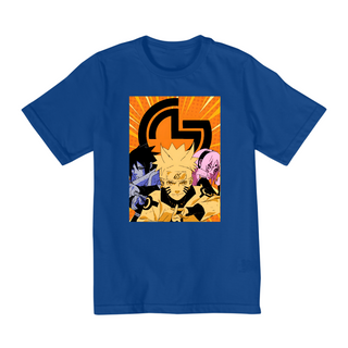 T-shirt infantil Naruto time 7 (2 a 8 anos)