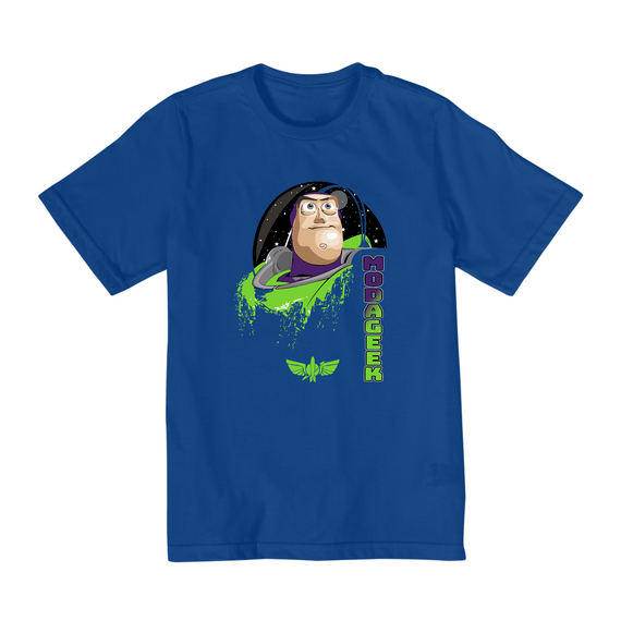 T-shirt infantil Buzz Lightyear (2 a 8 anos)