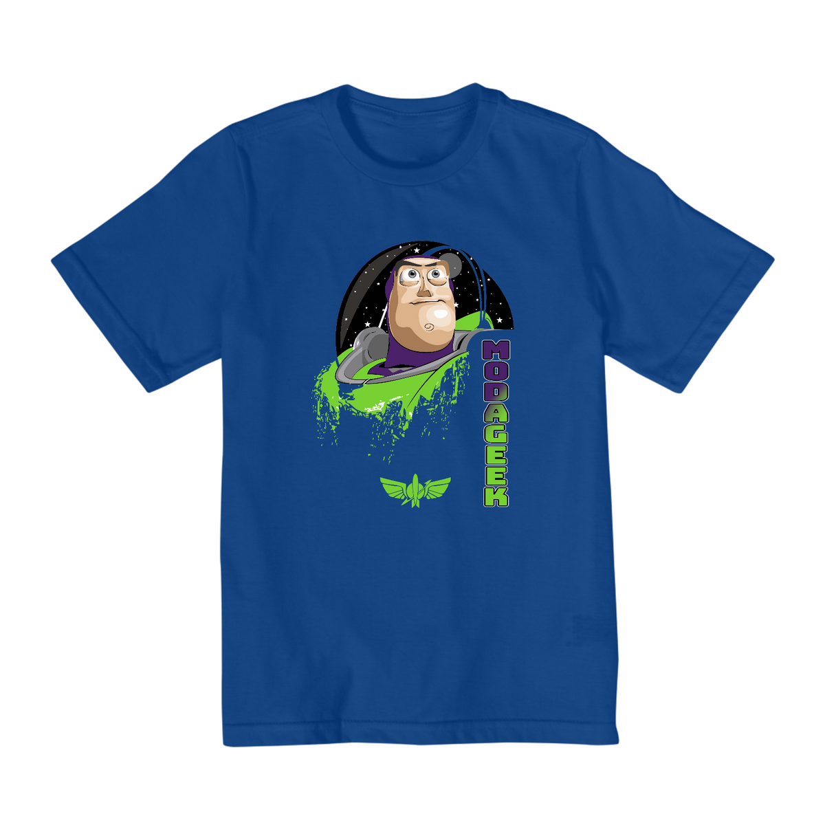 Nome do produto: T-shirt infantil Buzz Lightyear (2 a 8 anos)
