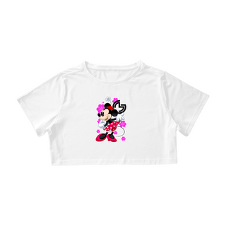 Nome do produtoCamisa cropped Minnie Flowers