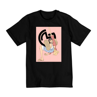 T-shirt infantil Luffy (2 a 8 anos)