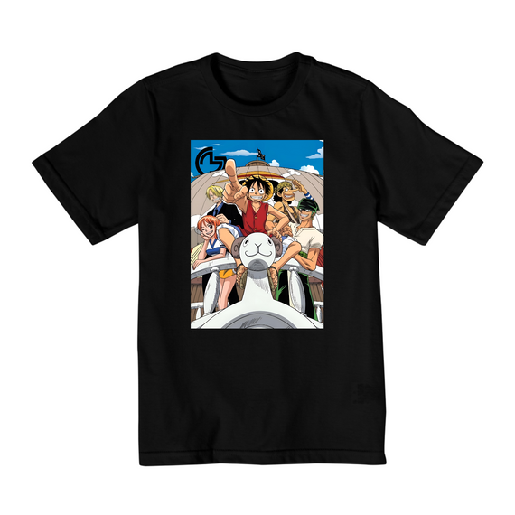 T-shirt infantil One Piece (10 a 14 anos)