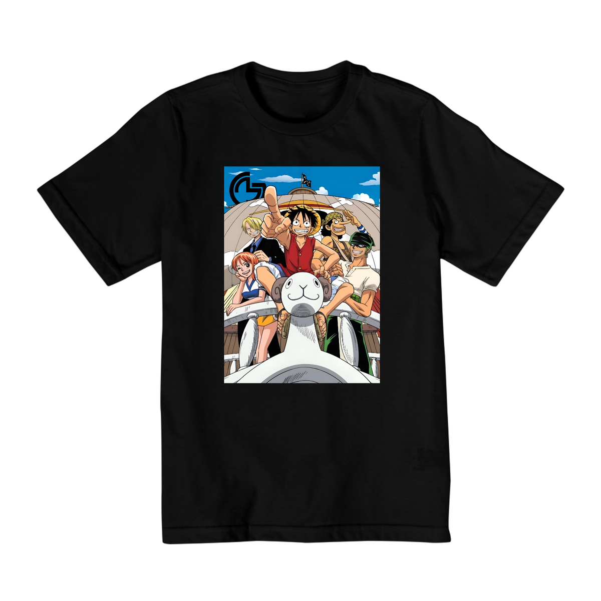 Nome do produto: T-shirt infantil One Piece (2 a 8 anos)