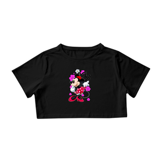 Nome do produtoCamisa cropped Minnie Flowers