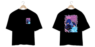 Nome do produtoT-shirt oversized Sasuke Chidori