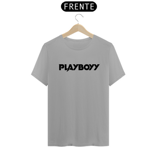Nome do produtoPLAYBOYY Camiseta Branca e Cinza
